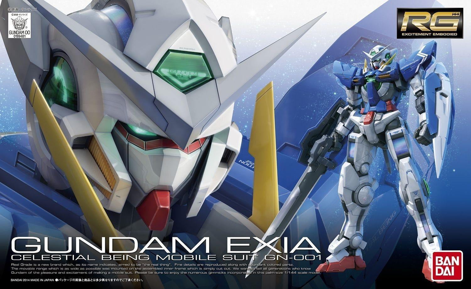 Gundam Exia 15 GN-001 RG 1/144 Model Kit