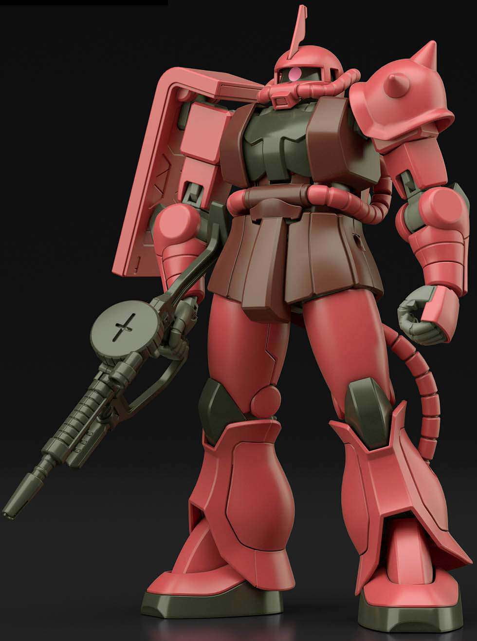 MS-06S ZAKU II HEAD プラスチックモデルキット MS-06S Zaku II Head 1/12スケール - メルカリ