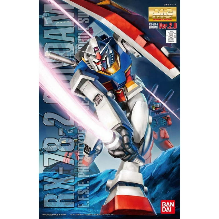 ロボット RX-78-2 GUNDAM Ver.2.0 MG 1/100 Bandai Hobby MG Gundam RX-78-2 (Ver 2.0) 1/100 Model kit