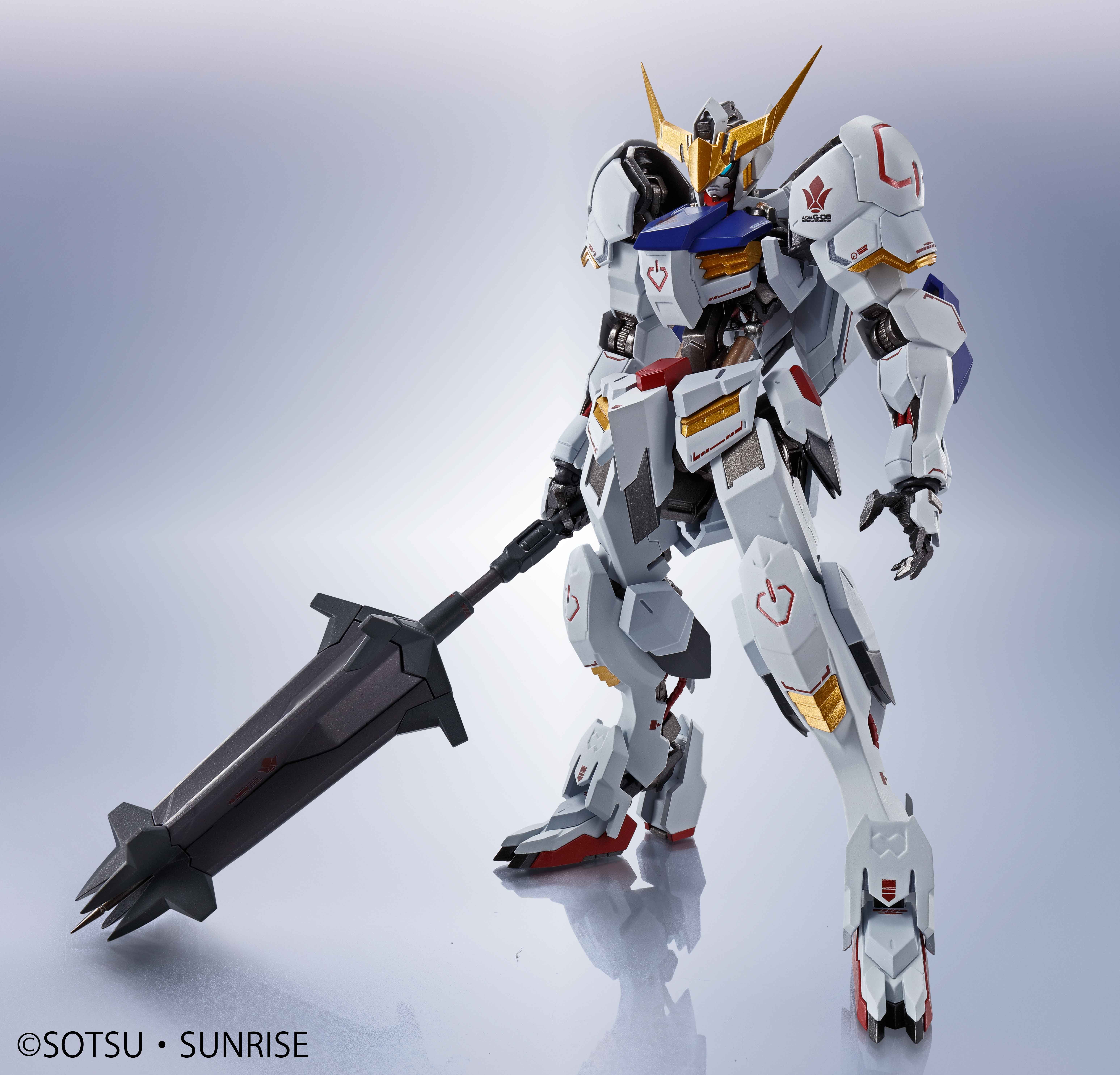 Gundam Metal Build Barbatos Robot Spirits Premium Figure - Walmart.com