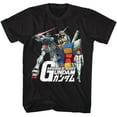 thumbnail image 1 of Gundam Mobile Suit Collage Black Adult T-Shirt, 1 of 2