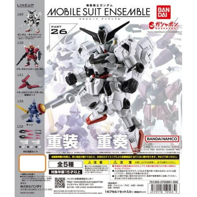 Gundam Mobile Suit Ensemble Part 26 Gachapon (1 Random
