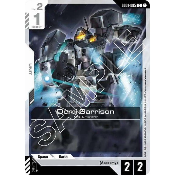 Gundam Newtype Rising Common Demi Garrison GD01-085