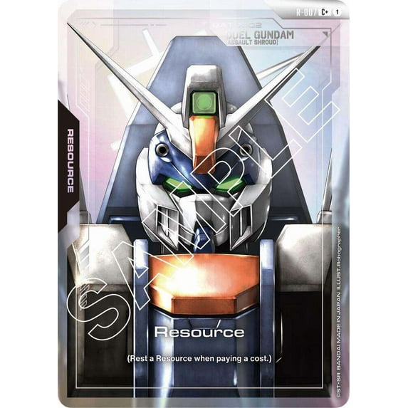 Gundam Newtype Rising Common+ Resource R-007