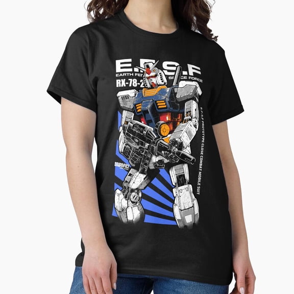 Gundam RX 78 H907, Premium Unisex Tee – Extended Sizes Up to 5XL