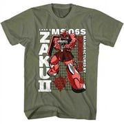 Gundam Zaku II Char's MS-06S Men's T Shirt