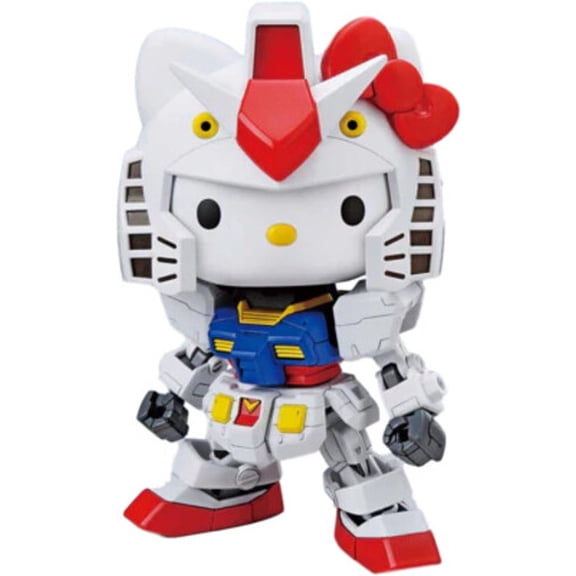 Gundam x Hello Kitty - SD-EX Standard - RX-78-2 Anniversary Model Kit, Bandai, Gifts