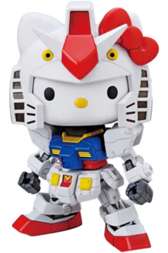 Gundam x Hello Kitty - SD-EX Standard - RX-78-2 Anniversary Model Kit, Bandai, Gifts