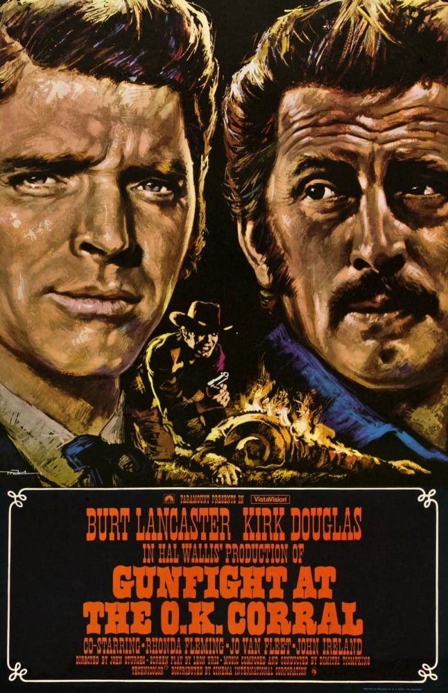 Gunfight At The OK Corral Canvas Art - (11 x 17)