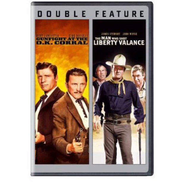 Gunfight at Ok Corral / Man Who Shot Liberty (DVD) Walmart Business