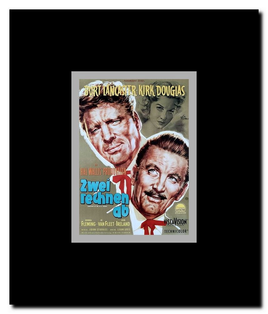 Gunfight at the O.K. Corral Framed Movie Poster