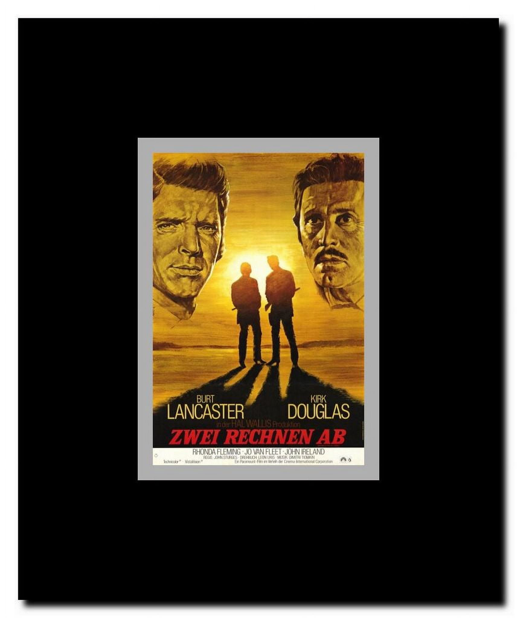 Gunfight at the O.K. Corral Framed Movie Poster