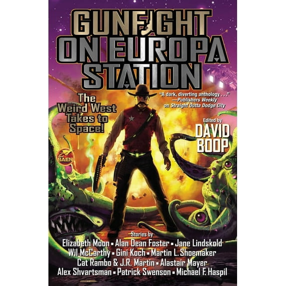 Gunfight on Europa Station, (Paperback)
