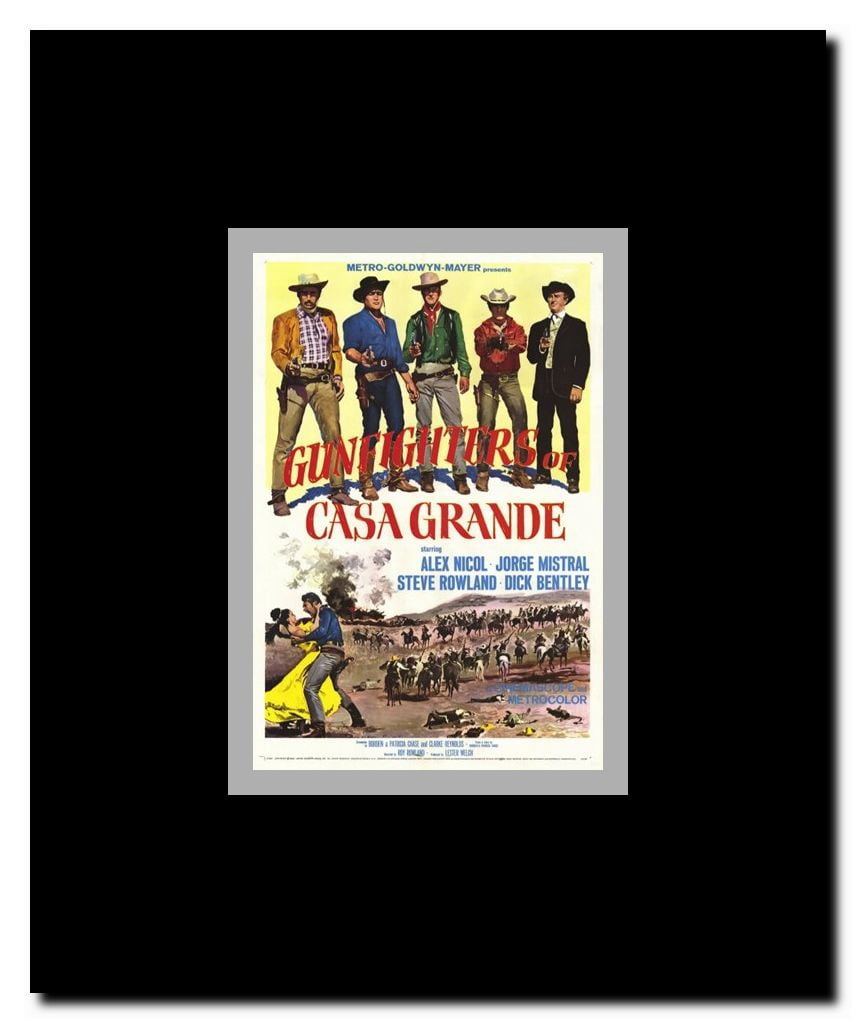 Gunfighters of Casa Grande Framed Movie Poster