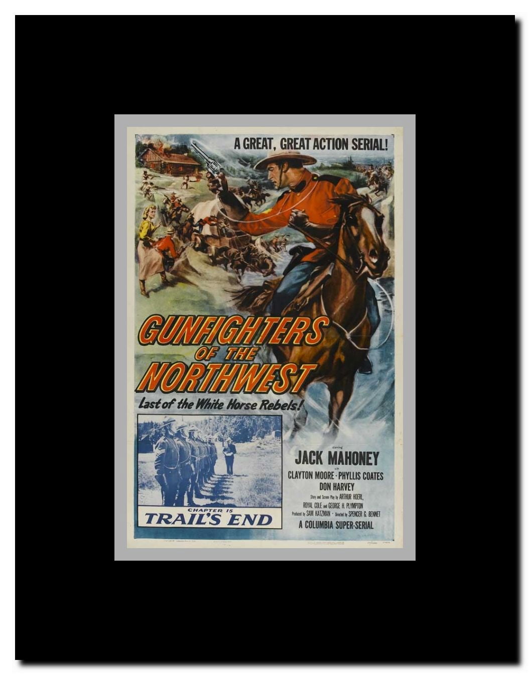 Gunfighters of the Nothwest Framed Movie Poster
