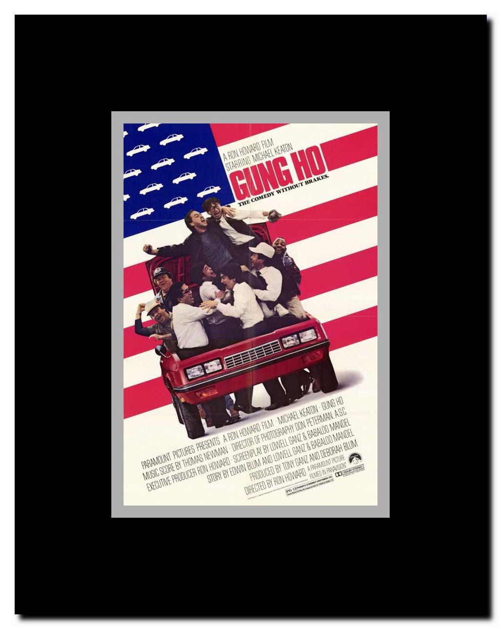Gung Ho Framed Movie Poster
