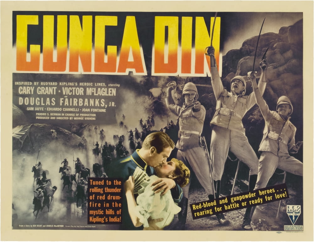 Gunga Din Canvas Art - (28 x 22)
