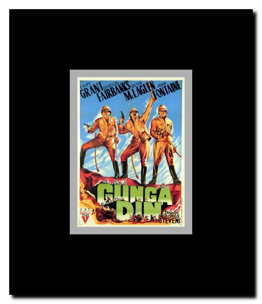 Gunga Din Framed Movie Poster