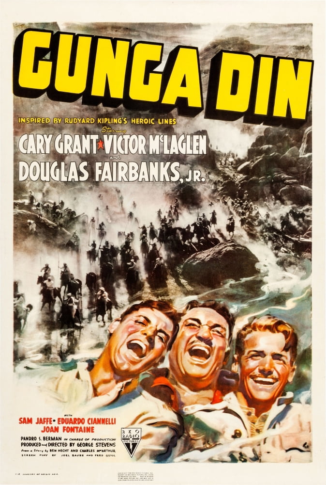 Gunga Din U Canvas Art - (11 x 17)