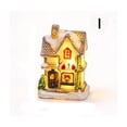 thumbnail image 1 of Gunhay Battery Powered Christmas Village House Decoration with LED Light, I, 1 of 7