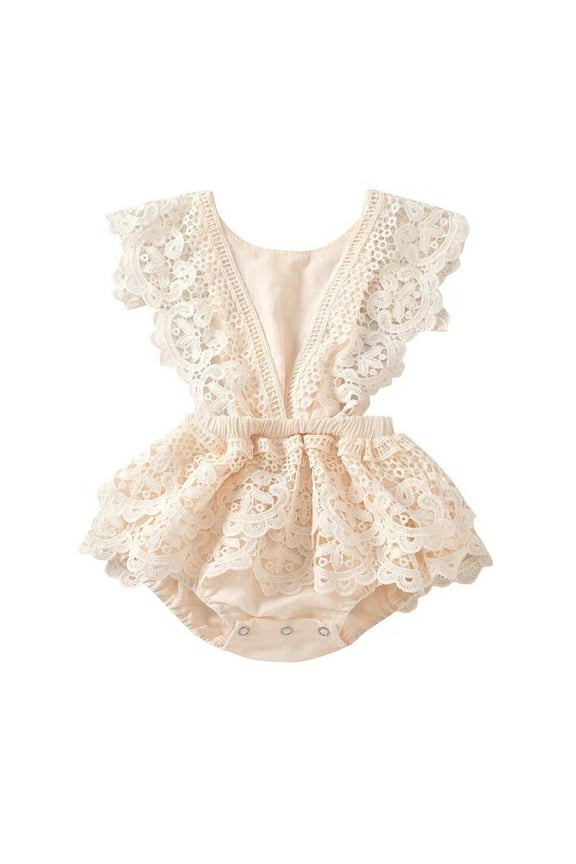 Baby Girl Outfits Newborn Infant Cotton Autumn Pattern Sleeveless Bodysuit Girl Romper Clothes Sets 0-24 Months