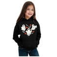 thumbnail image 1 of Gunia Baby Halloween Ghost Sweatshirts For Boy Girl Child Toddler Long Sleeve Letter Prints Warm Hoodie Pullover Tops Sweatshirt Fall Clothes Black 18-24 Months, 1 of 4