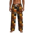 thumbnail image 1 of Gunia Big And Tall Men Halloween Lounge Pants Funny Pumpkin Graphic Drawstring Elastic Waist Comfy Pajama Pants Sleepwear Bottoms Pjs Pants ,Size S-3Xl, 1 of 8