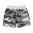 thumbnail image 1 of Gunia Boys Casual Shorts Camo Camouflage Color Print Spring Summer With Pocket Activewear 3-4 Years, 1 of 8
