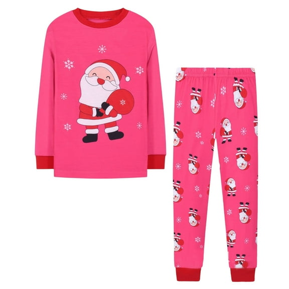 Gunia Christmas Pajamas Outfits Sets For Boys Girls Little Toddler Dinosaur Printed Clothes Long Sleeve 2 Piece Sleepwear Sets Matching Holidays Pjs Soft Homewear Nightwear