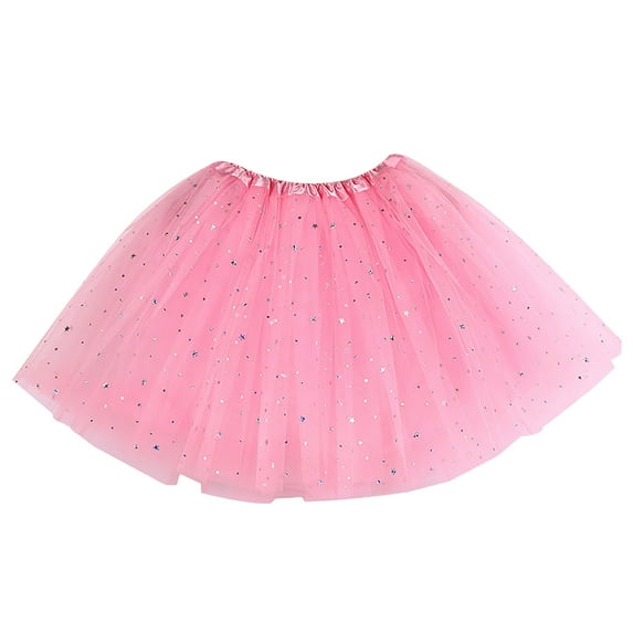 Gunia Girl Tutu Skirts Candy Color Multicolor Support Half Body Puff Petticoat Colorful Short Princess Birthday Party Kids Toddler Girls Skirt Pink One Size