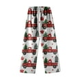 thumbnail image 1 of Gunia Boys Flannel Pajama Pants Car Autumn Winter Christmas Cute Cartoon Print Casual Home Long Pants Pjs Cosy Nightwear Cosy Homewear 4-5 Years, 1 of 5