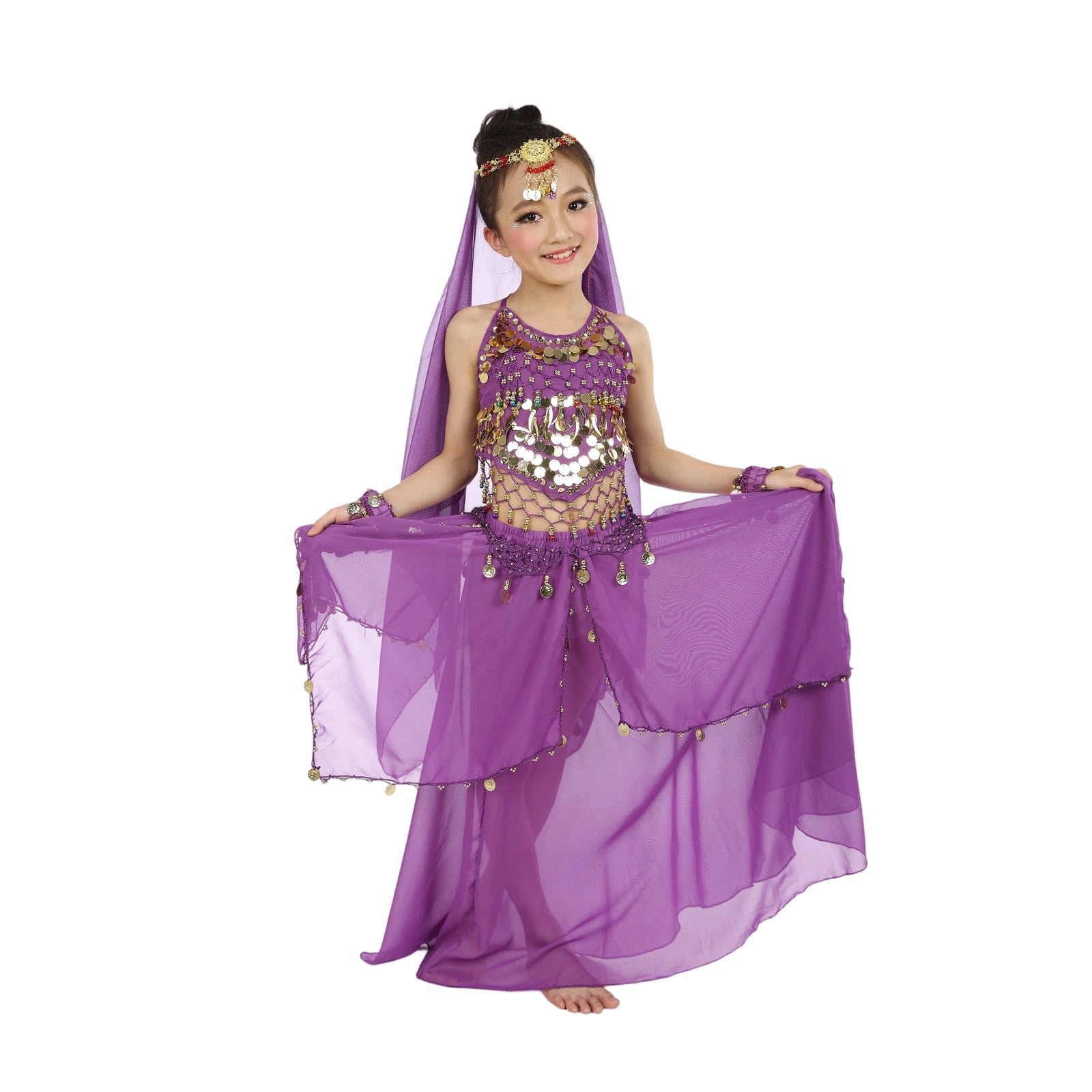 Gunia Girls Performance Party Outfits Exotic Dance Belly Dancing Outfit ...