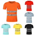thumbnail image 1 of Gunia High Visibility Shirts For Men Lightweight Hi Vis Reflective Construction Work T Shirt Breathable Shirt Tops Tshirts For Men Orange 3Xl, 1 of 5