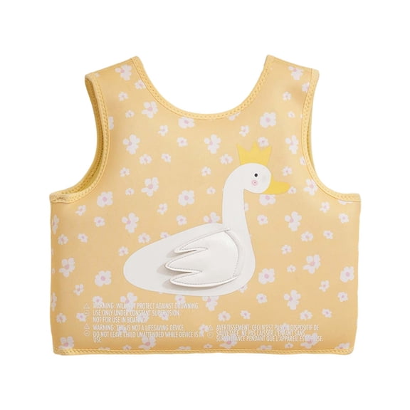 Gunia Kid Life Jacket Girls Swimwear Flotation Vest With Prints Beach Pool 1-5 Years Lightweight Buoyancy Aid 20-30-40-50-60-70-80Lbs Seaside