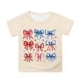 thumbnail image 1 of Gunia Kids Boys Girls 250 Anniversary Shirt Short Sleeve 4Th Of July Independence Day Flag Patriotic Casual Crewneck Tops Tee Breathable T Shirt For Toddler To 3-13 Years, 1 of 4