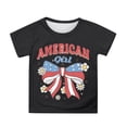 thumbnail image 1 of Gunia Kids Boys Girls 250Th Anniversary Shirt Short Sleeve 4Th Of July Independence Day Flag Patriotic Casual Crewneck Tops Tee Comfortable T Shirt For Toddler To Teen 3-13 Years, 1 of 4