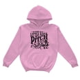 thumbnail image 1 of Gunia Kids Boys Girls Halloween Sweatshirts Hoodie Pullover Sweatshirt Cute Graphic Long Sleeve Casual Outfit Warm Fall Winter Clothes Tops Pink 7-8 Years, 1 of 4