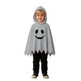 thumbnail image 1 of Gunia Kids Ghost Hooded Cape For Boys Girls 2 Piece Halloween Costumes Cosplay Cloak Cute Party Dress Up Outfits Poncho, 1 of 9