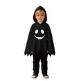thumbnail image 1 of Gunia Kids Ghost Hooded Cape For Boys Girls 2 Piece Halloween Costumes Cosplay Cloak Cute Party Dress Up Outfits Poncho, 1 of 9