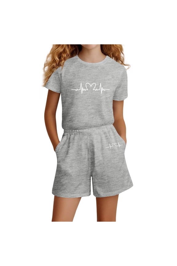 Kids Girls Summer Outfits Carnival Party Dress With Tutu Skirt Hairband Festive Celebrations Clothes Set 4-14 Years