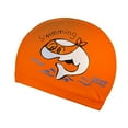 thumbnail image 1 of Gunia Kids Toddler Boy Girl Cartoon Pu Swimming Cap Comfortable Imitation Leather Swim Cap Holiday Stylish, 1 of 2