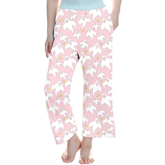 Gunia Kids Toddler Boys Girls Halloween Pjs Pants Casual Party Fancy Cute Comfy Pajama Pants Sleepwear Bottoms Lounge Pants ,Size 3-14 Years