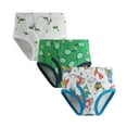 thumbnail image 1 of Gunia Kids Underwear Boys 3-Pack Briefs Cartoon Dinosaur Briefs For Cosy Skin-Friendly Toddler Underpants, 1 of 6