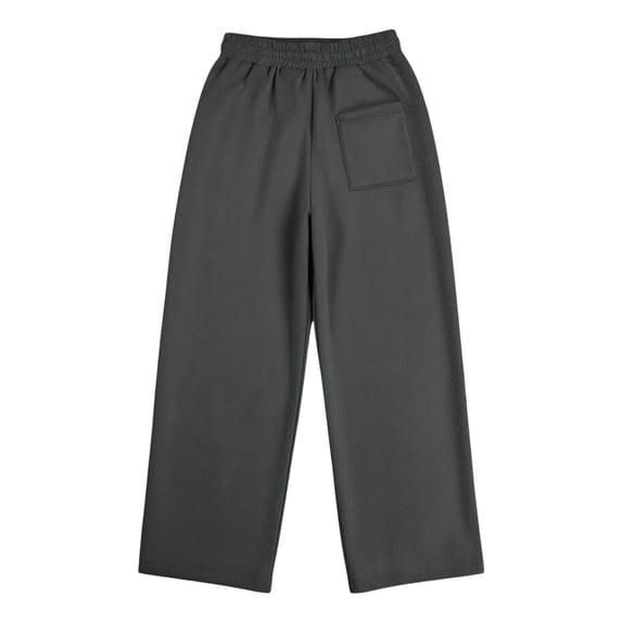 Gunia Little Boys Sweatpants Joggers Casual Straight Leg Pants With Pocket Trousers For Everyday Comfort Athletic Pants Grey 5-6 Years