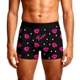 thumbnail image 1 of Gunia Mens Valentine's Day Underwear Boxer Briefs Love Heart Print Funny Novelty Cool Breathable Shorts Comfortable Breathable for Anniversary Valentines S-Xxxxxl Men's Underpants, 1 of 5