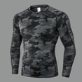 thumbnail image 1 of Gunia Mens Workout Gym Shirts Men Tight Fitting Fitness Sports Training Long Sleeved T Shirt Tees For Running Athletic Sport Tops Men'S T-Shirts Black M, 1 of 3