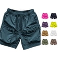thumbnail image 1 of Gunia Plus Size Women'S Hiking Shorts Loose Fit Casual Bermuda Shorts With Pockets And Drawstring Summer Outdoor Knee Length Elastic Waist Cargo Shorts Green 3Xl, 1 of 3