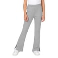 thumbnail image 1 of Gunia School Uniform Pants For Little Girls Stretch Flared Pants Casual Trousers With Split For Autumn Grey 7-8 Years, 1 of 4