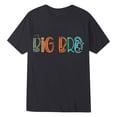 thumbnail image 1 of Gunia T Shirts For Toddler Boys Big Bro Cute Printed Short Sleeve Crew Neck T Shirt Children Tee Tops Black 2-3 Years, 1 of 3