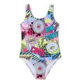 thumbnail image 1 of Gunia Teen Girl Swimwear Swimming One Piece Swimsuit Bathing Suit Trendy Holiday Beach Wear 8-9 Years, 1 of 6